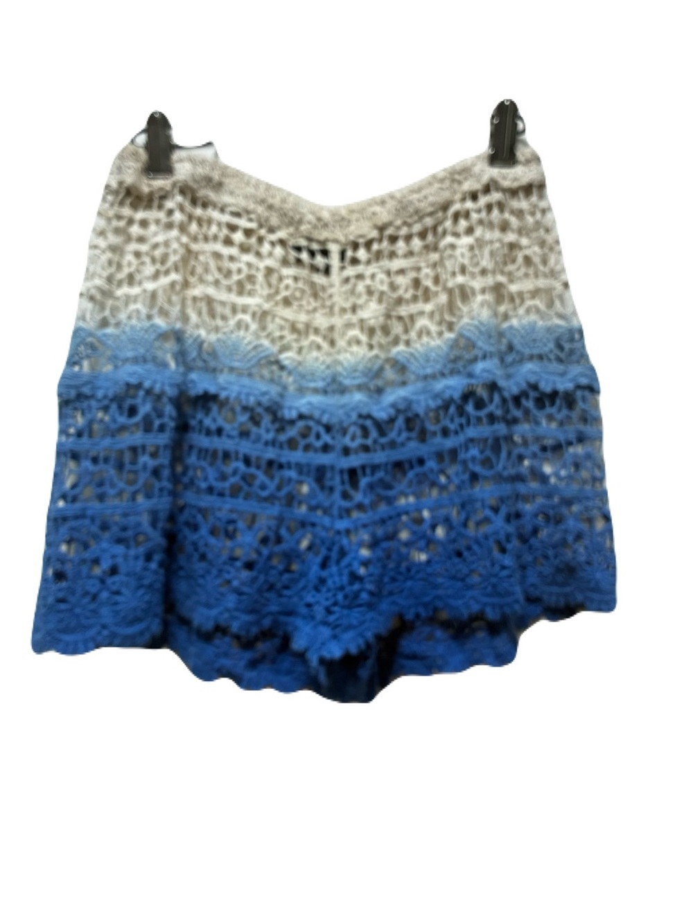 Ombré Crocheted Shorts
